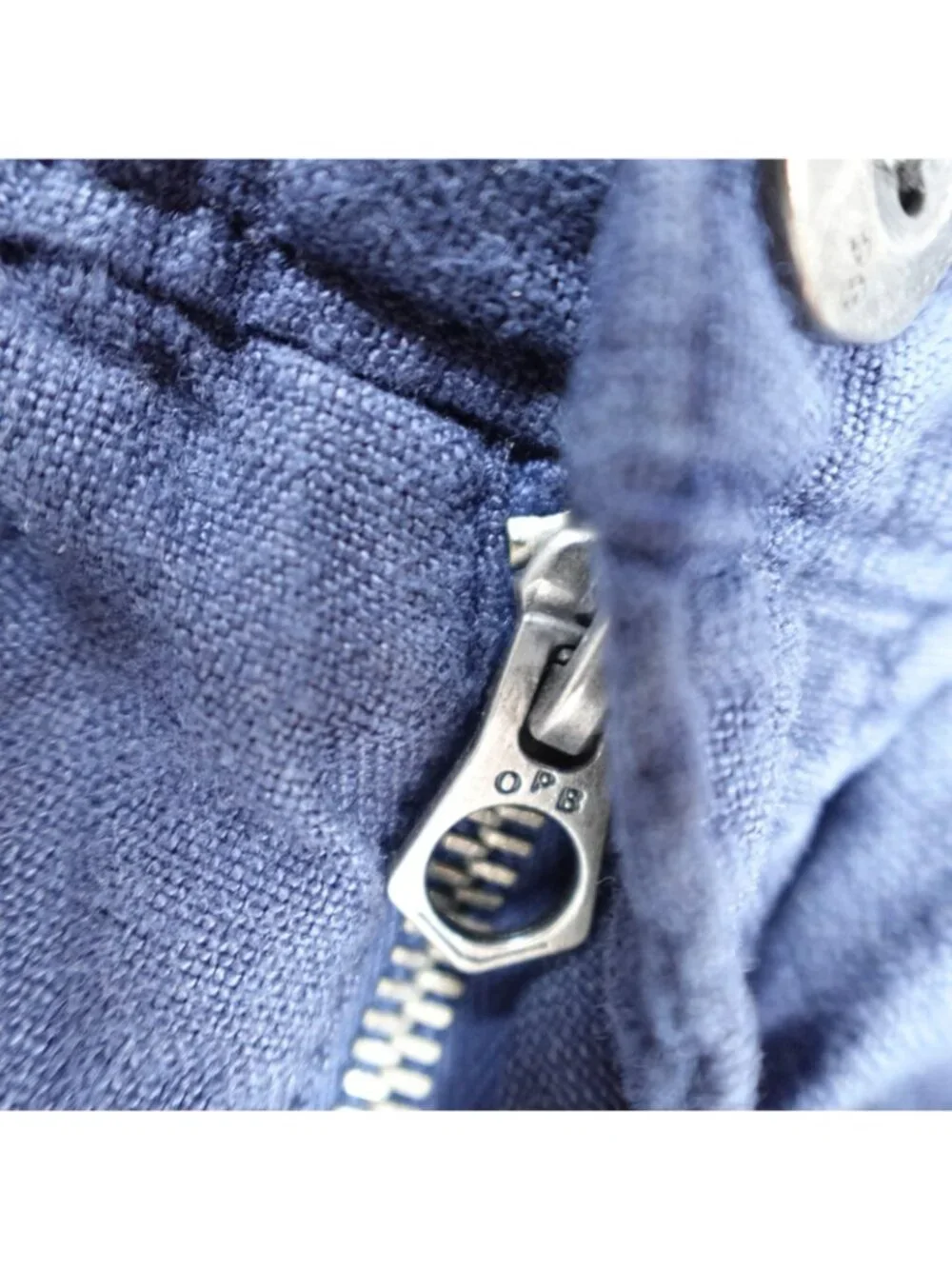Paperbacks Mens Shorts 32 Blue 100% Linen 11